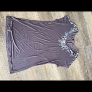 T-shirt with sequin